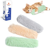 Cat Toy Pillow, 3-Piece Set, Soft and Durable Wrinkle Sound, Built in Catnip to Promote Kitten Movement