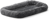 XS Dog Bed - Grey faux fur pad, super soft, suitable for kittens