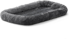 XS Dog Bed - Grey faux fur pad, super soft, suitable for kittens