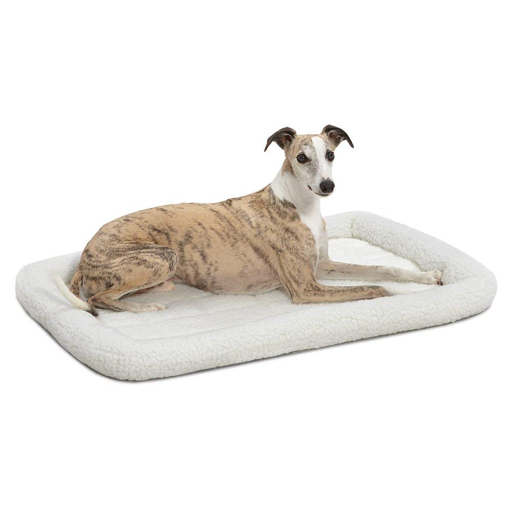 XS Dog Bed - Grey faux fur pad, super soft, suitable for kittens