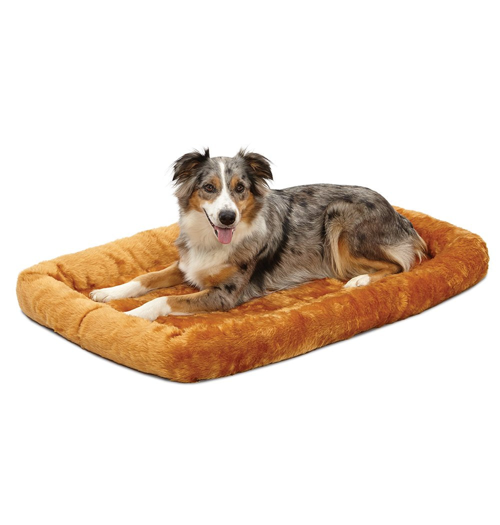 XS Dog Bed - Grey faux fur pad, super soft, suitable for kittens