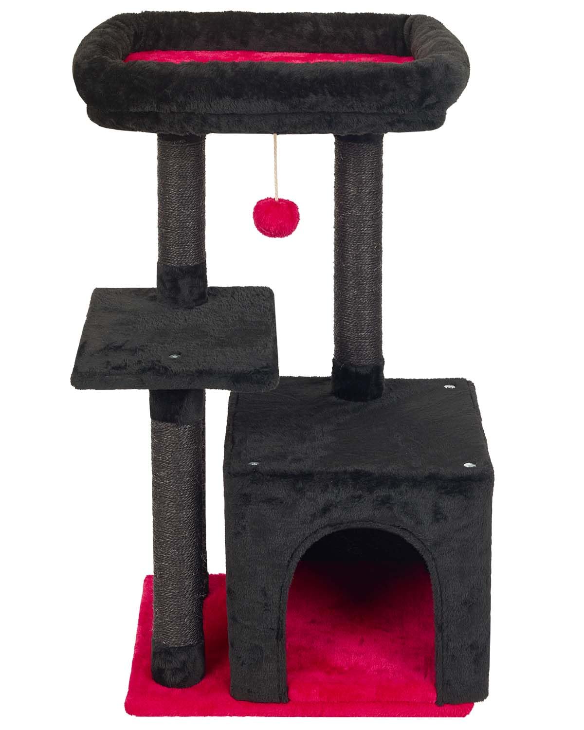 Cute cat tree, kitten, cat tower, indoor cat apartment, sisal, scratch pole, jumping platform, cat furniture