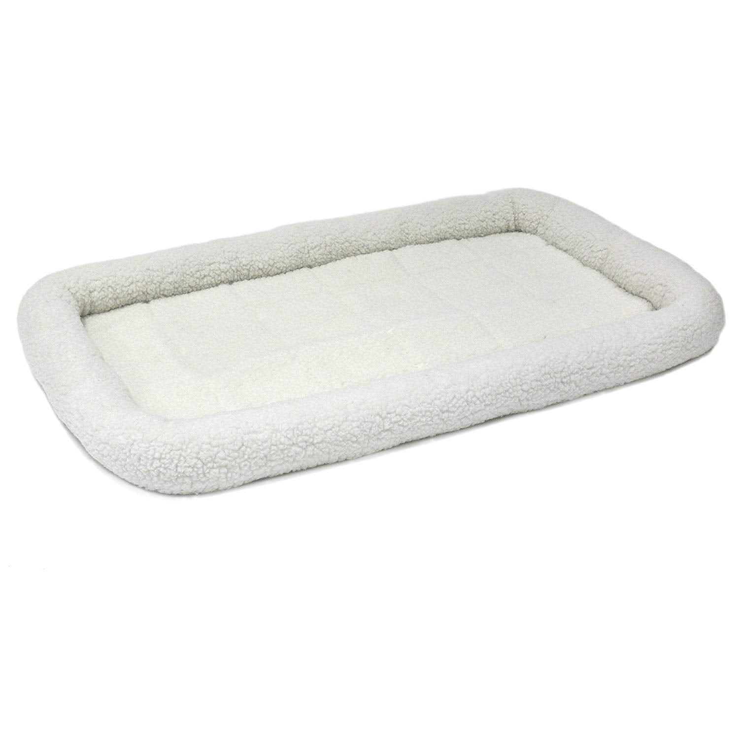 XS Dog Bed - Grey faux fur pad, super soft, suitable for kittens