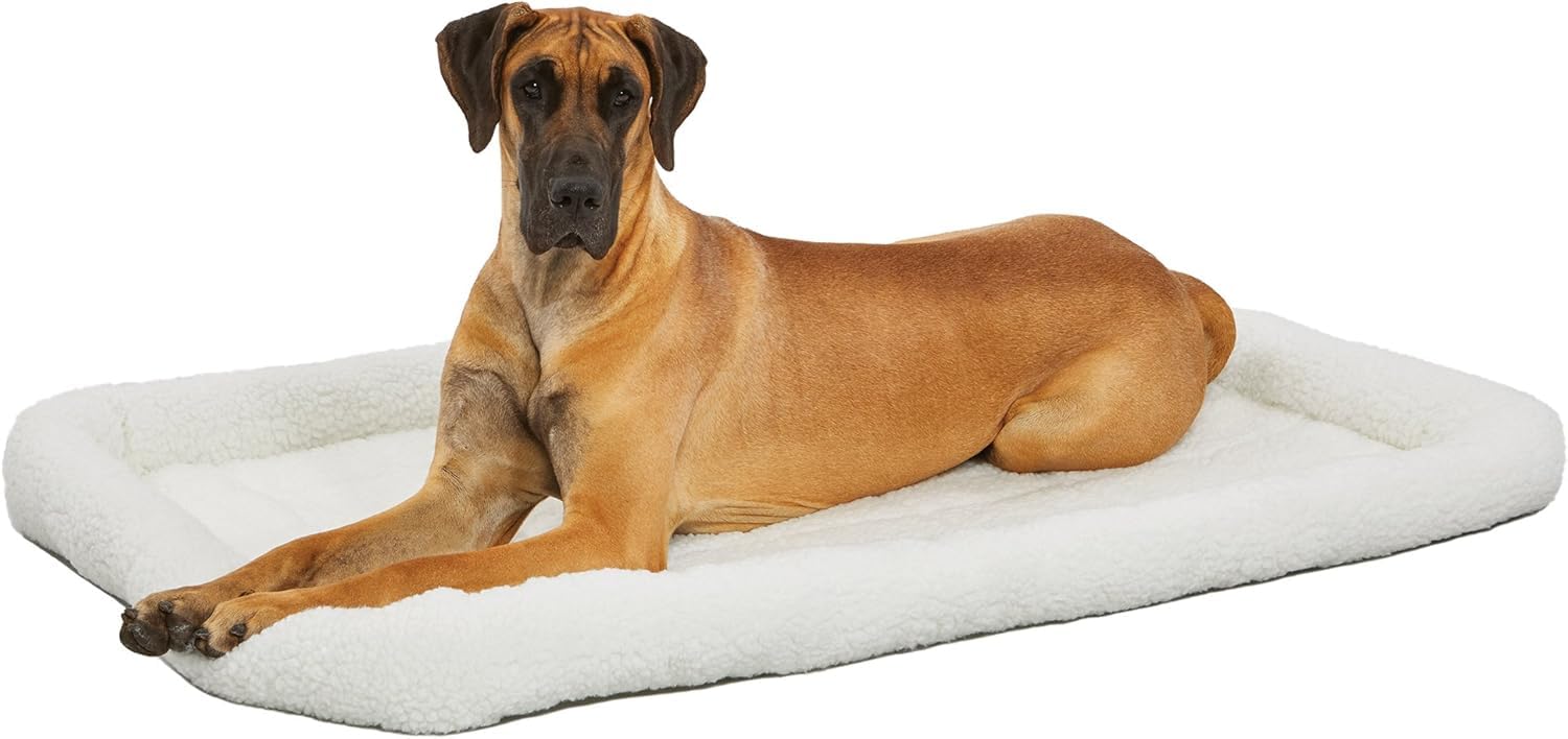 XS Dog Bed - Grey faux fur pad, super soft, suitable for kittens