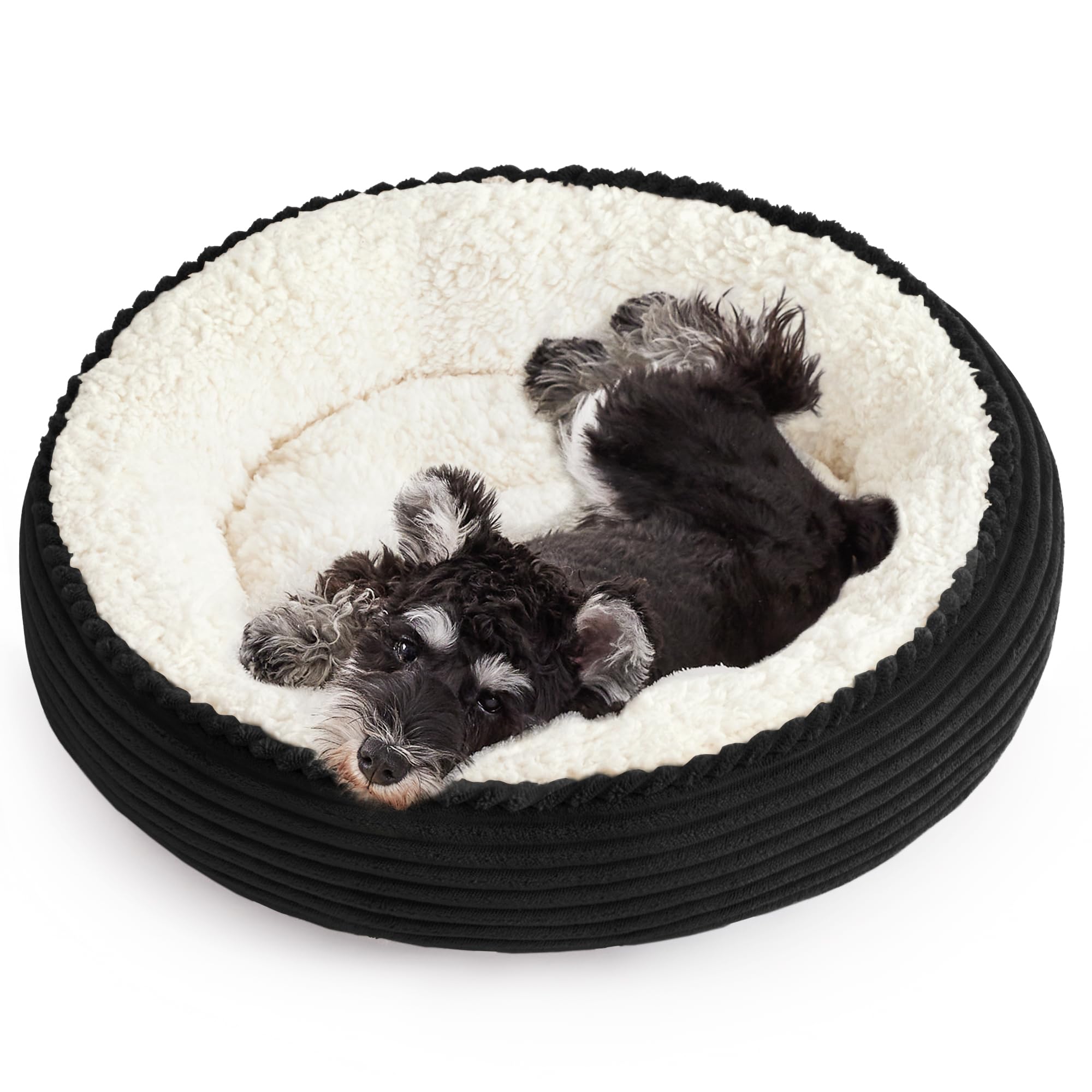Cabin circular donut cat and dog bed, 20 inch cat and dog bed