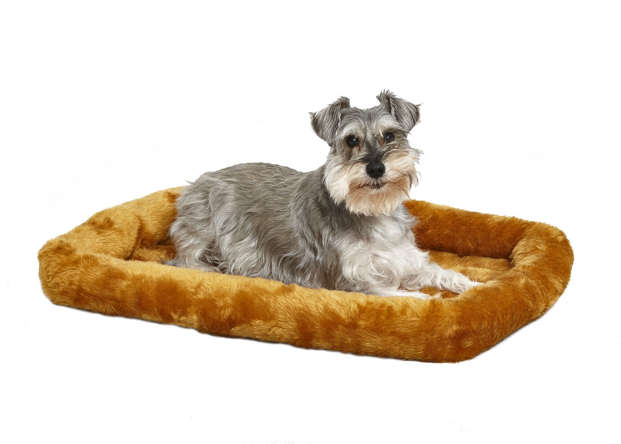 XS Dog Bed - Grey faux fur pad, super soft, suitable for kittens